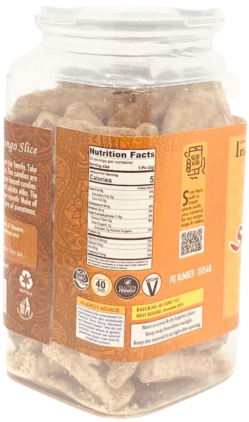 Rani Sweet & Sour Mango Slice Candy 4.55oz (130g) Vacuum Sealed, Easy Open Top, Resealable Container ~ Indian Tasty Treats | Vegan | Gluten Friendly | NON-GMO | Indian Origin (Copy)