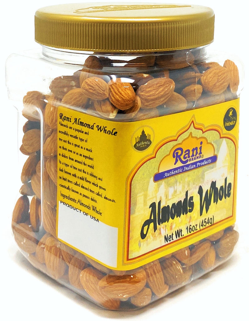 Rani Almonds Whole Raw {4 Sizes Available}