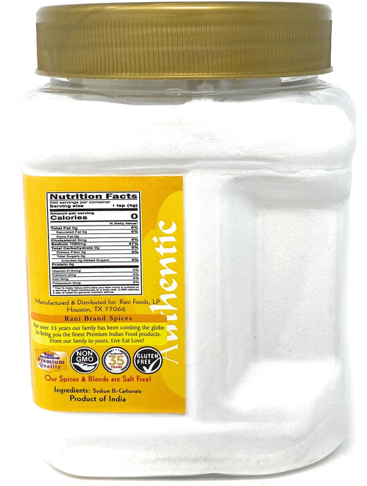 Rani Baking Soda (SODIUM BI-CARBONATE) 35oz (2.2lbs) 1kg PET Jar ~ Used for cooking, NON-GMO | Indian Origin | Gluten Friendly