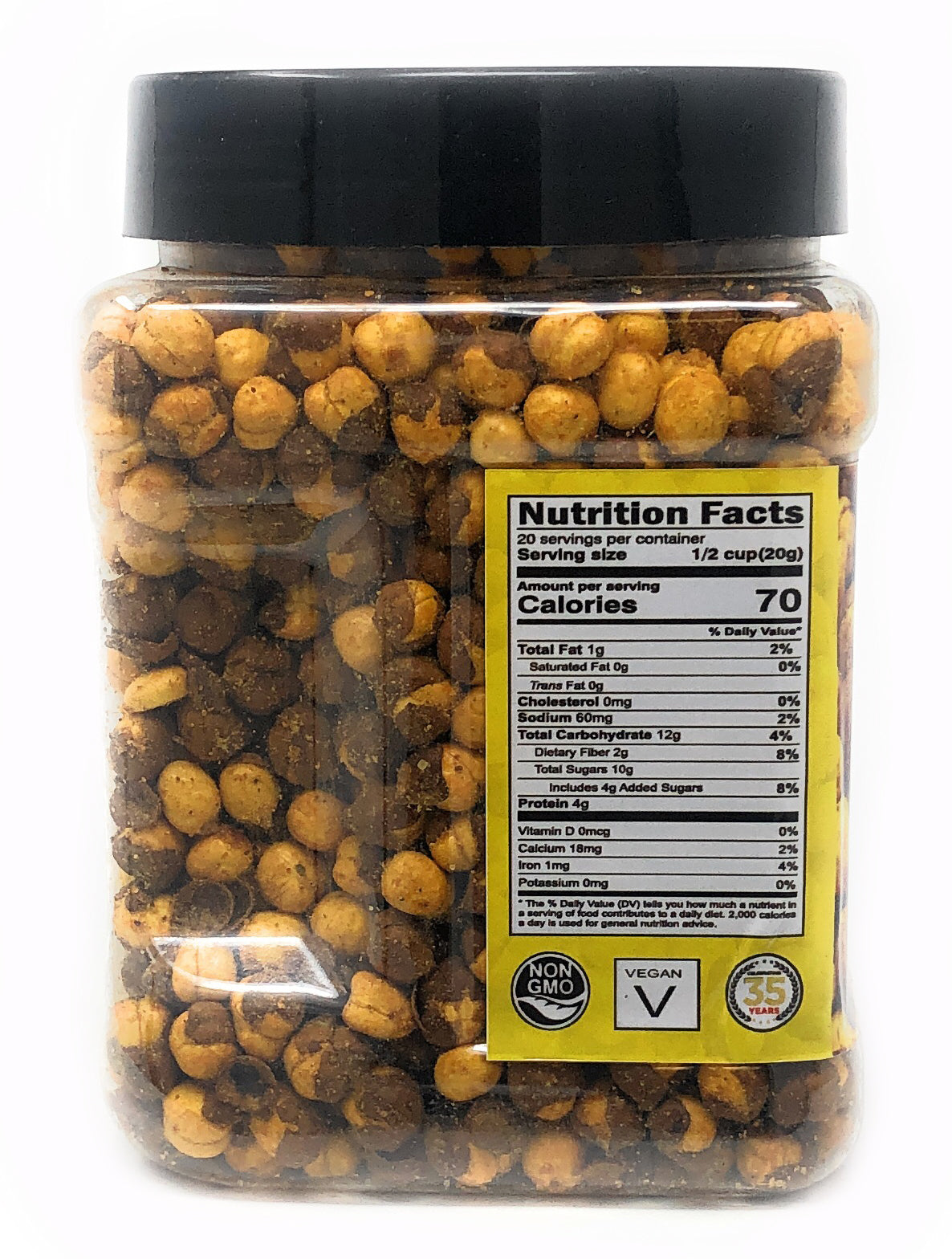 Roasted Chana (Chickpeas) Hi-Fi Flavor 14oz | Rani Brand — Rani