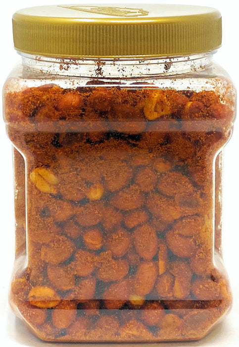 Rani Roasted Masala Peanuts 14oz (400g) PET Jar ~ Freshly Made | All Natural | Gluten Friendly | Product of USA ~ Spanish Grade Groundnut
