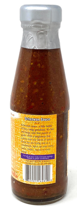 Rani Schezwan Sauce 7oz (200g) Glass Jar ~ No Colors | NON-GMO | Vegan | Gluten Free | Indian Origin (Indo-Chinese)