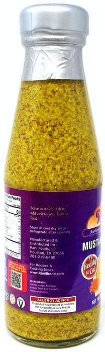 Rani Indian Mustard Sauce 7oz (200g) ~ All Natural, Glass Jar, Ready to eat, Vegan ~ Gluten Free | NON-GMO | Indian Origin