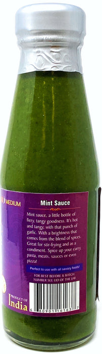 Rani Mint Sauce (Savory Dipping Sauce) 7oz (200g) Glass Jar, Ready to eat, Vegan ~ Gluten Free | NON-GMO | Indian Origin