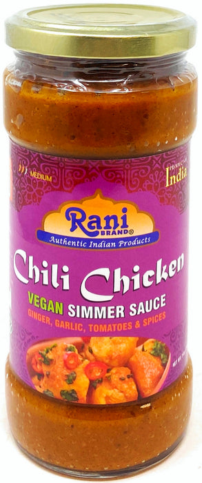Rani Chili Chicken Vegan Simmer Sauce {2 Sizes Available}