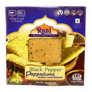 Rani Pappadums (Indian Lentil Wafer Snack) 7oz