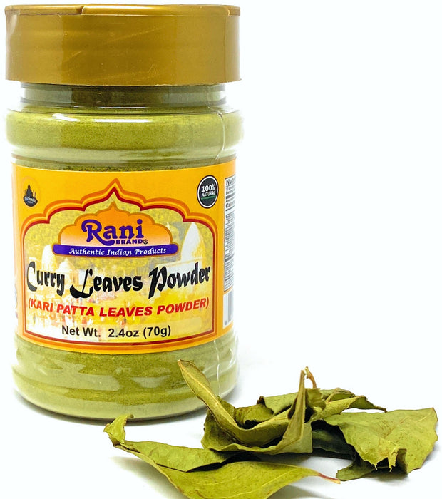 Rani Curry (Kari) Leaves Whole & Powder {3 Sizes Available}