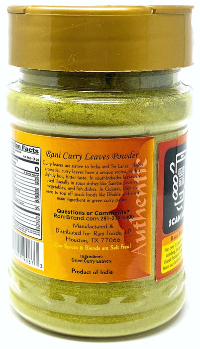 Rani Curry (Kari) Leaves Whole & Powder {3 Sizes Available}