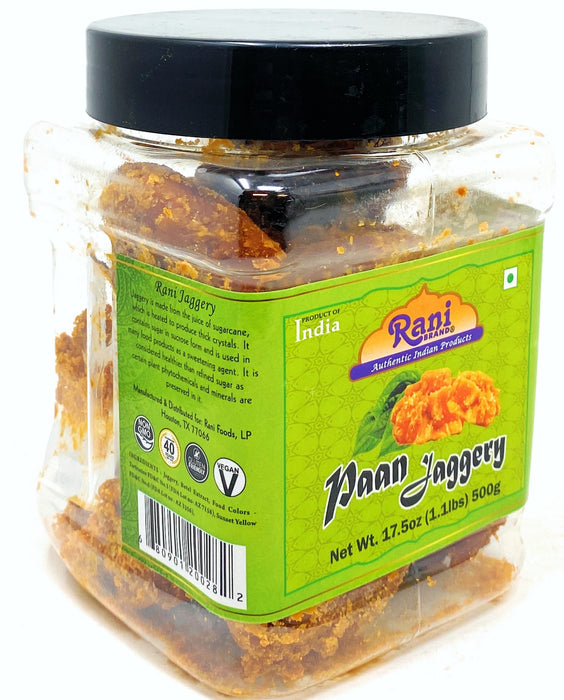 Rani Flavored Jaggery (Gur) {3 Flavors Available}