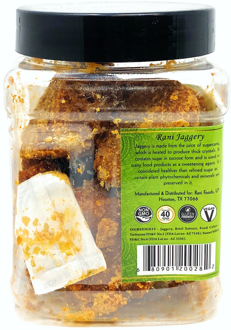 Rani Flavored Jaggery (Gur) {3 Flavors Available}