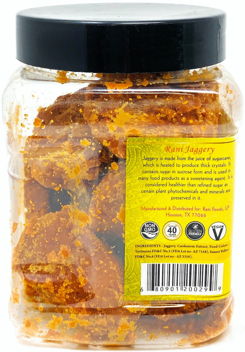 Rani Flavored Jaggery (Gur) {3 Flavors Available}
