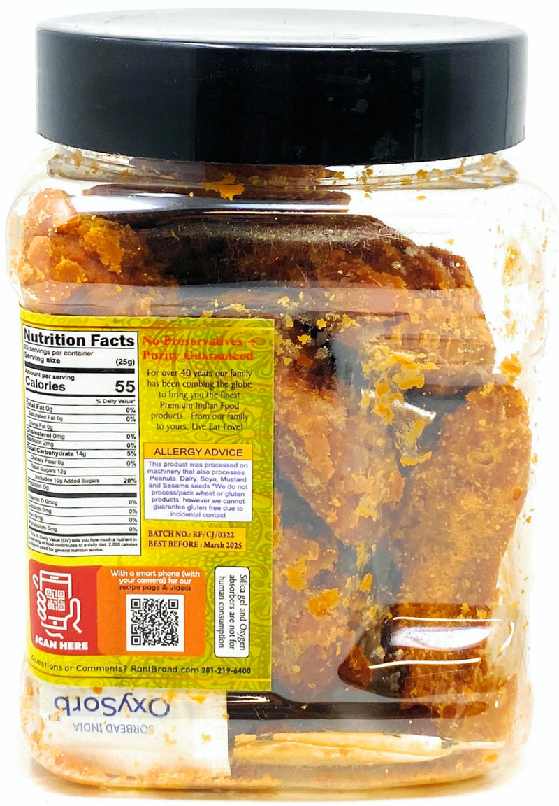 Rani Flavored Jaggery (Gur) {3 Flavors Available}