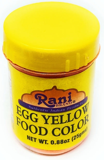 Rani Yellow Food Color 25Gm~FDA Approved~ All Natural | NON-GMO | Vegan | Gluten Friendly | Indian Origin