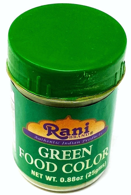 Rani Green Food Color 25Gm~FDA Approved~ All Natural | NON-GMO | Vegan | Gluten Friendly | Indian Origin