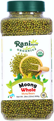 Rani Organic Moong Whole 32oz
