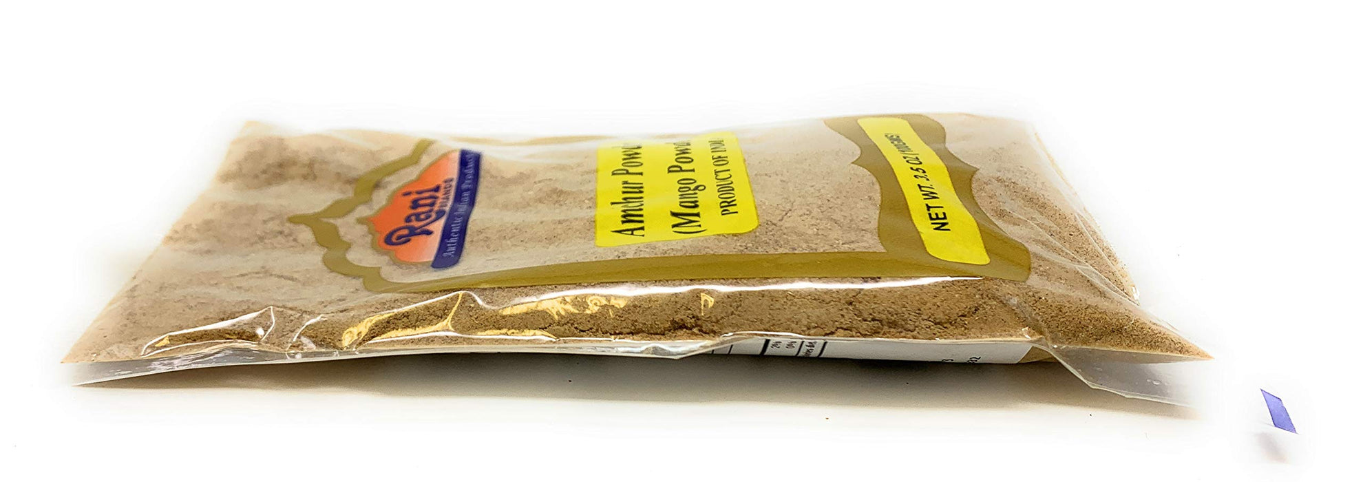 Rani Amchur (Mango) Ground Powder Spice 3.5oz (100g) ~ All Natural | Gluten Friendly | Vegan | NON-GMO | No Salt or Fillers | Indian Origin