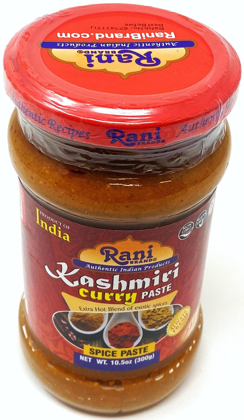 Rani Kashmiri Masala Curry Paste 10.5oz (300g) Glass Jar ~ All Natural | NON-GMO | Vegan | Gluten Free | Indian Origin, Cooking Spice Paste