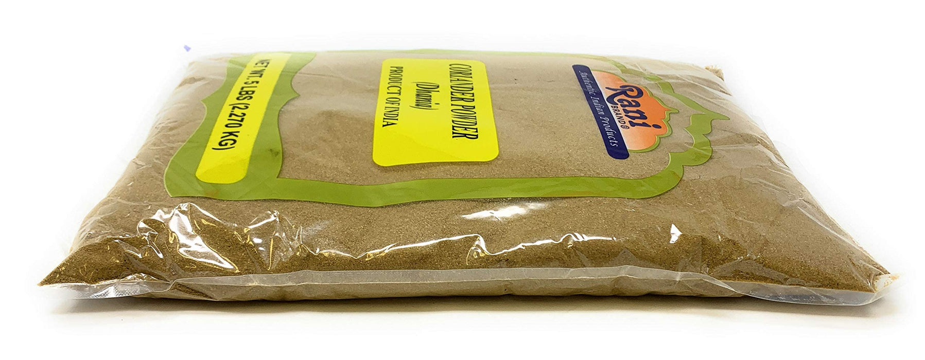 Rani Coriander Ground Powder (Indian Dhania) Spice, 80oz (5lbs) 2.27kg Bulk ~ All Natural, Salt-Free | Vegan | No Colors | Gluten Friendly | NON-GMO