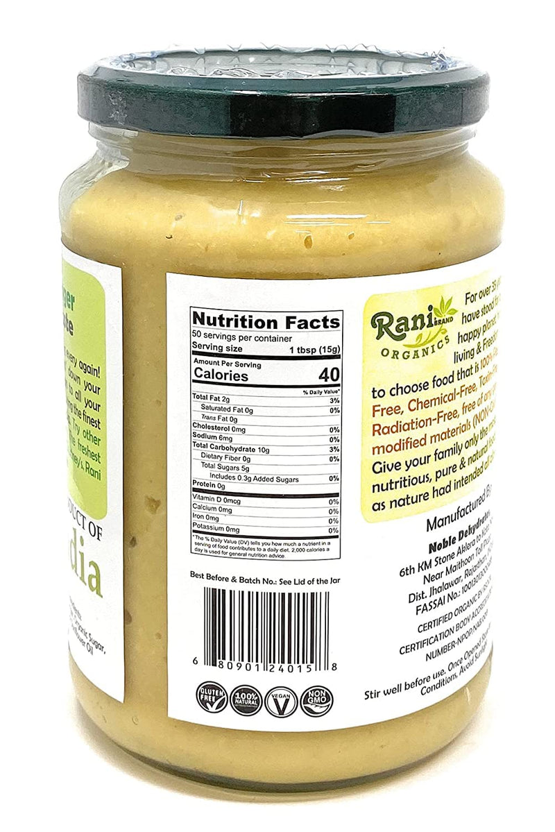 26.5oz Rani Organic Ginger Cooking Paste Online