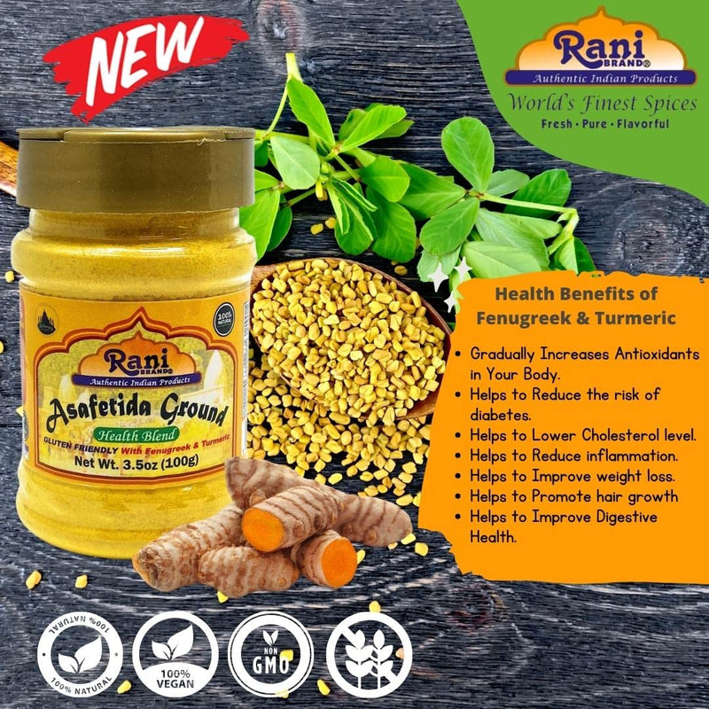 Rani Asafetida (Hing) Ground and Whole {9 Sizes Available}