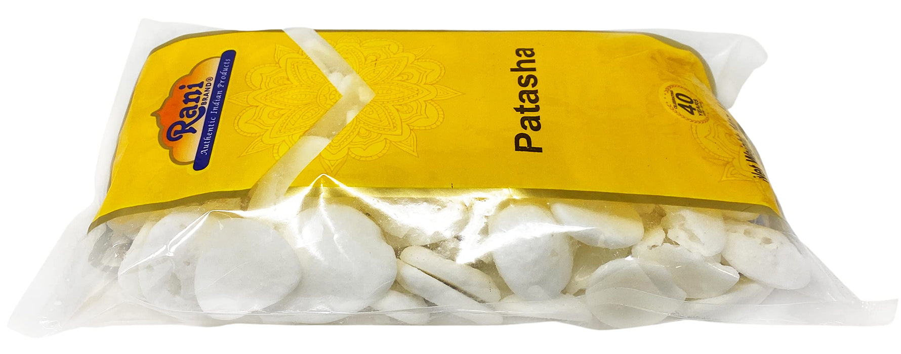 Rani Patasha (Indian Sugar Drop Candy) 14oz (400g) ~ All Natural, No Preservatives | Vegan | Gluten Friendly | NON-GMO | Indian Origin