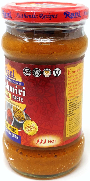 Rani Kashmiri Masala Curry Paste 10.5oz (300g) Glass Jar ~ All Natural | NON-GMO | Vegan | Gluten Free | Indian Origin, Cooking Spice Paste