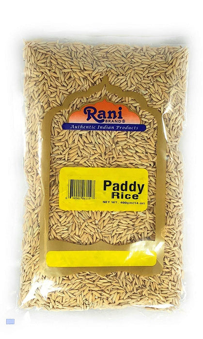 Rani Paddy Rice (Raw Unfinished Rice) 14oz (400g) ~ All Natural | Vegan | Gluten Friendly | NON-GMO | Indian Origin