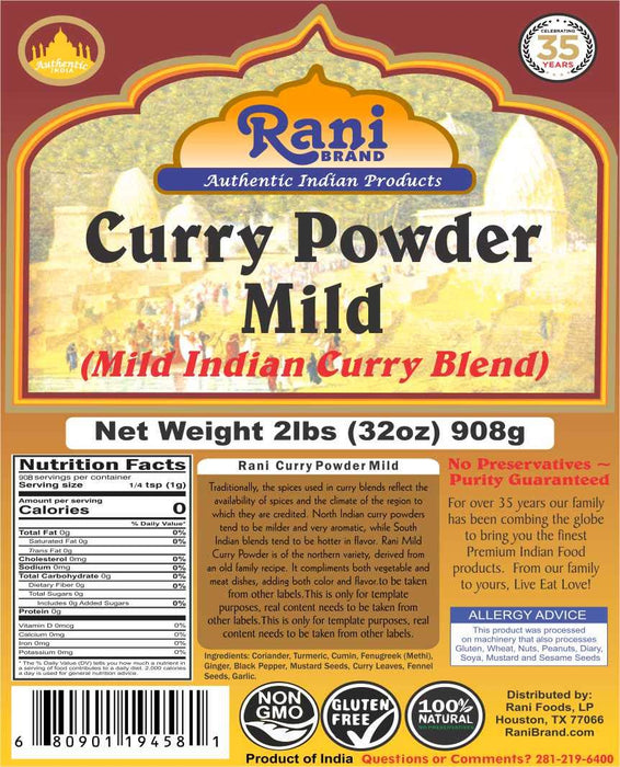 Rani Curry Powder Mild *BEST SELLER* {8 Sizes Available}