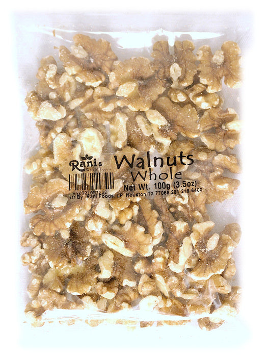 Rani Raw Walnuts, Whole 3.5oz (100g) ~ All Natural | Vegan | Gluten Friendly | Fresh Product of USA