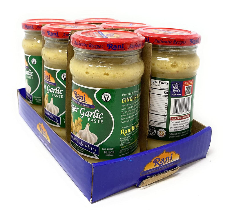 10.58oz Rani Ginger-Garlic Gluten Free Cooking Pastes 