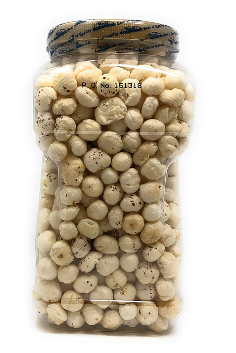 Rani Phool Makhana (Fox Nut / Popped Lotus Seed) 9.4oz (270g) PET Jar ~ Plain Raw Uncooked | ~ All Natural | Vegan | Gluten Friendly | NON-GMO