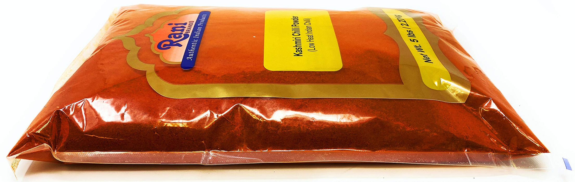 Rani Kashmiri Chilli Powder (Deggi Mirch, Low Heat) Ground Indian Spice 80oz (5lbs) 2.27kg ~ Natural | Salt-Free | Vegan | Gluten Friendly | Perfect for Deviled Eggs & Other Low Heat Dishes