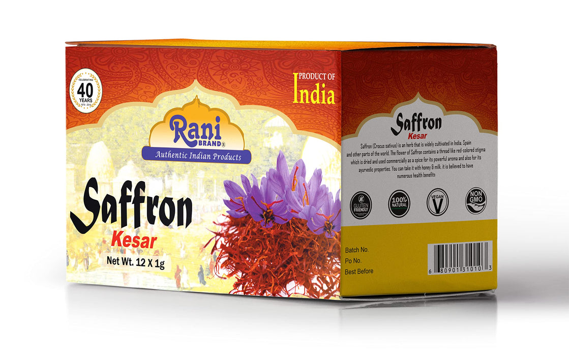 Rani Pure Saffron (Kesar) from India, Fragrant & Full Flavor, Great fo ...