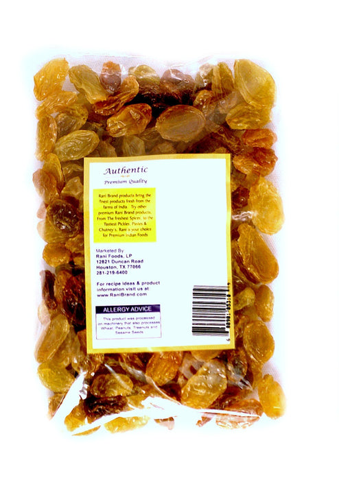 Rani Golden Raisins 7oz (200g) ~ All Natural | Gluten Friendly | NON-GMO | Vegan | Indian Origin