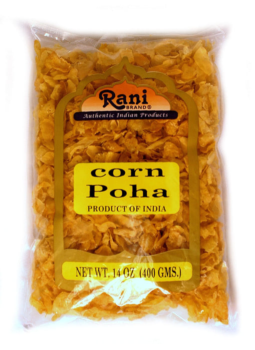 Rani Corn Poha 14oz (400g) ~ All Natural | Gluten Free Ingredients | Vegan | Indian Origin