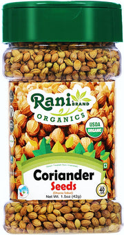 Rani Organic Coriander Seeds Whole 1.5oz