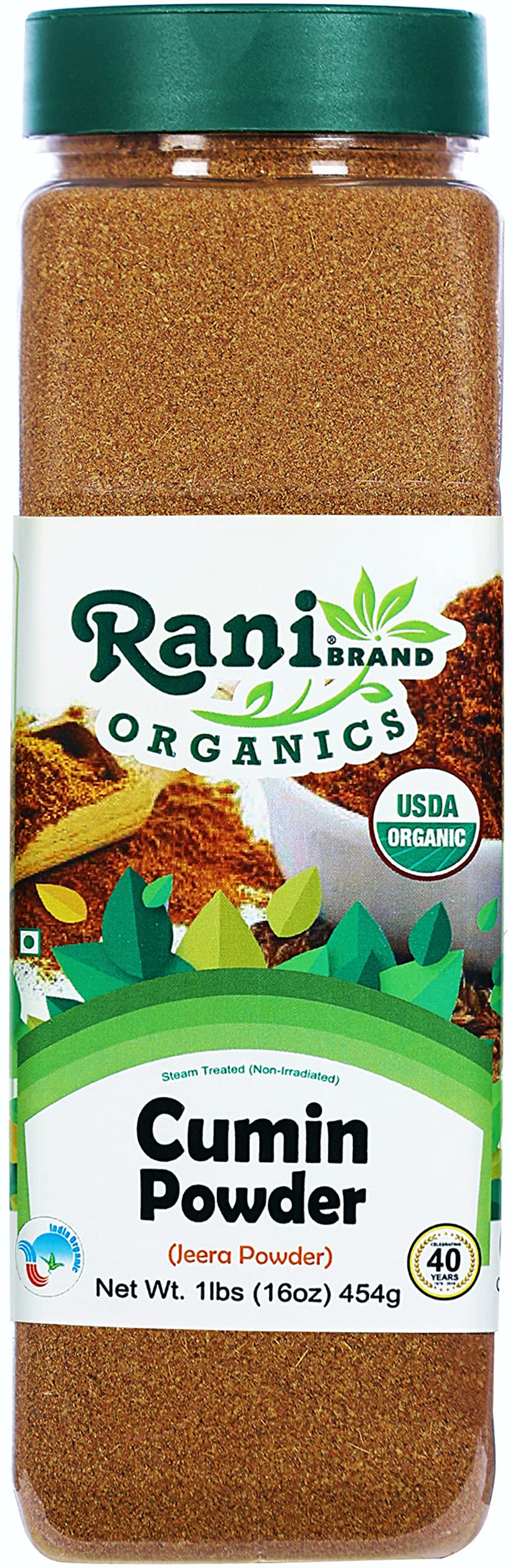 Rani Organic Cumin Powder (Jeera Powder) 16oz