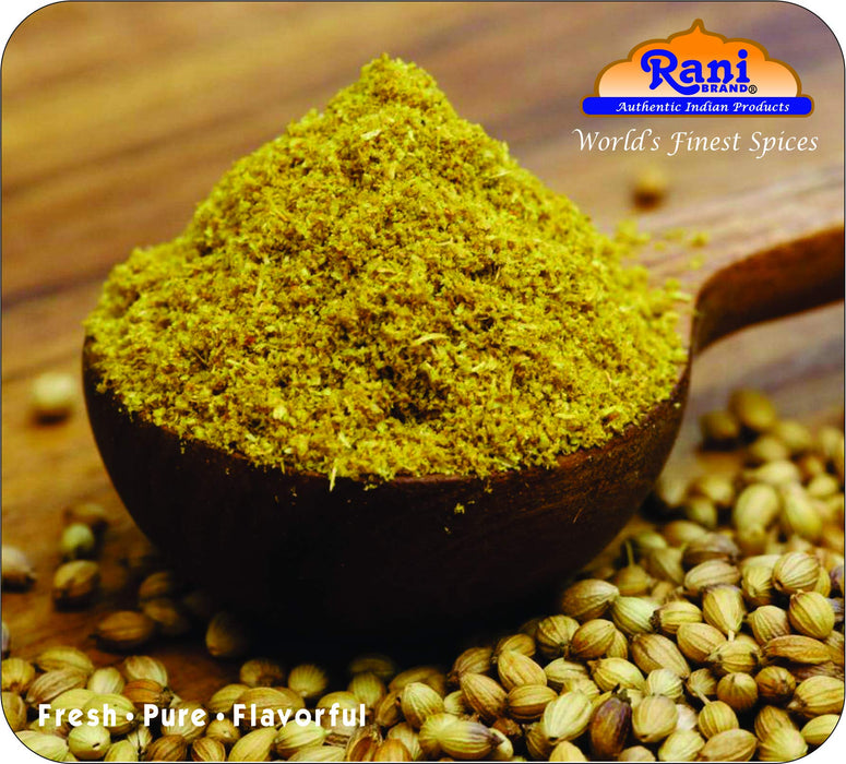 Rani Coriander Ground Powder (Indian Dhania) Spice 100g (3.5oz) ~ All Natural, Salt-Free | Vegan | No Colors | Gluten Friendly | NON-GMO