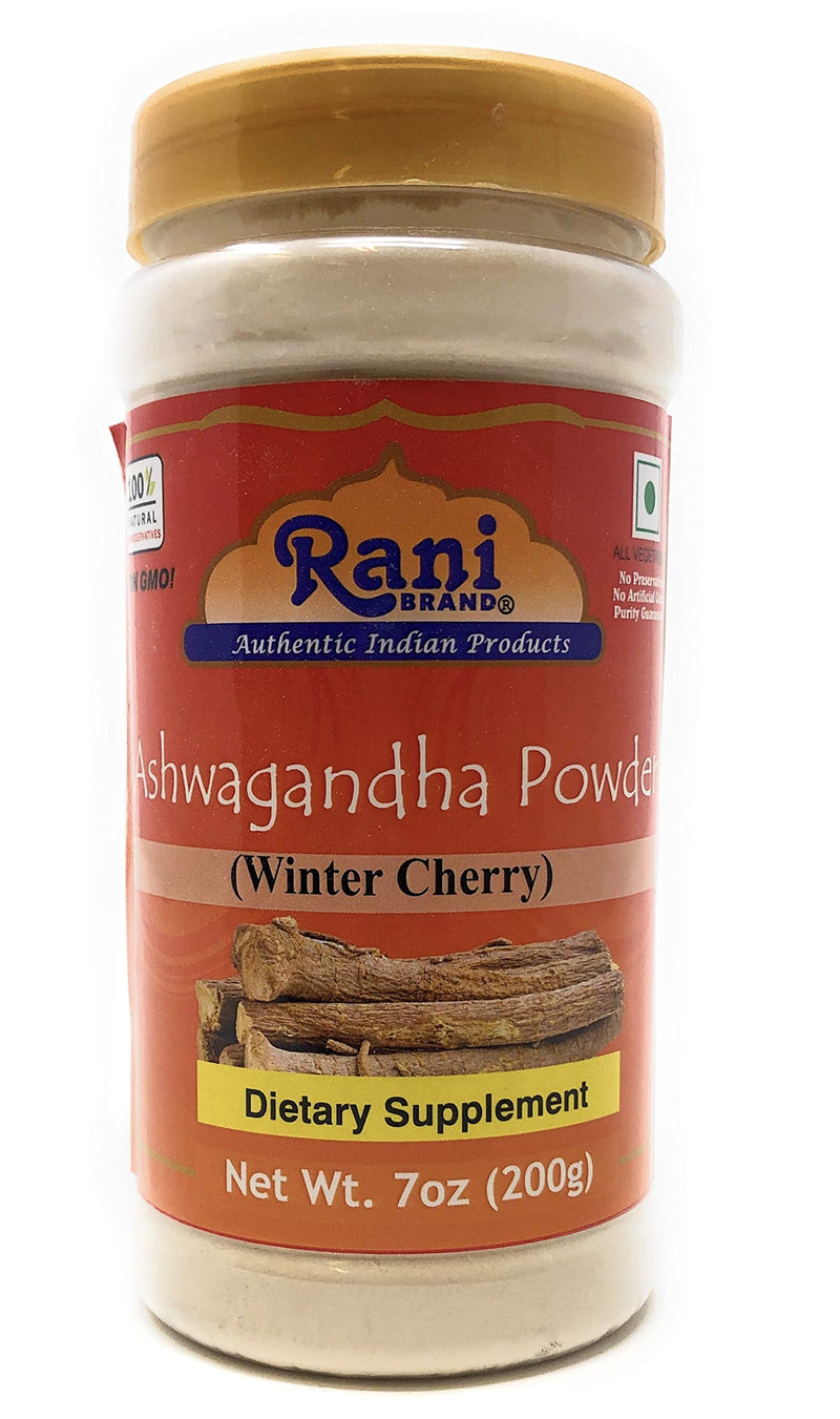 Rani Ashwagandha Root (Winter Cherry) Powder 7oz