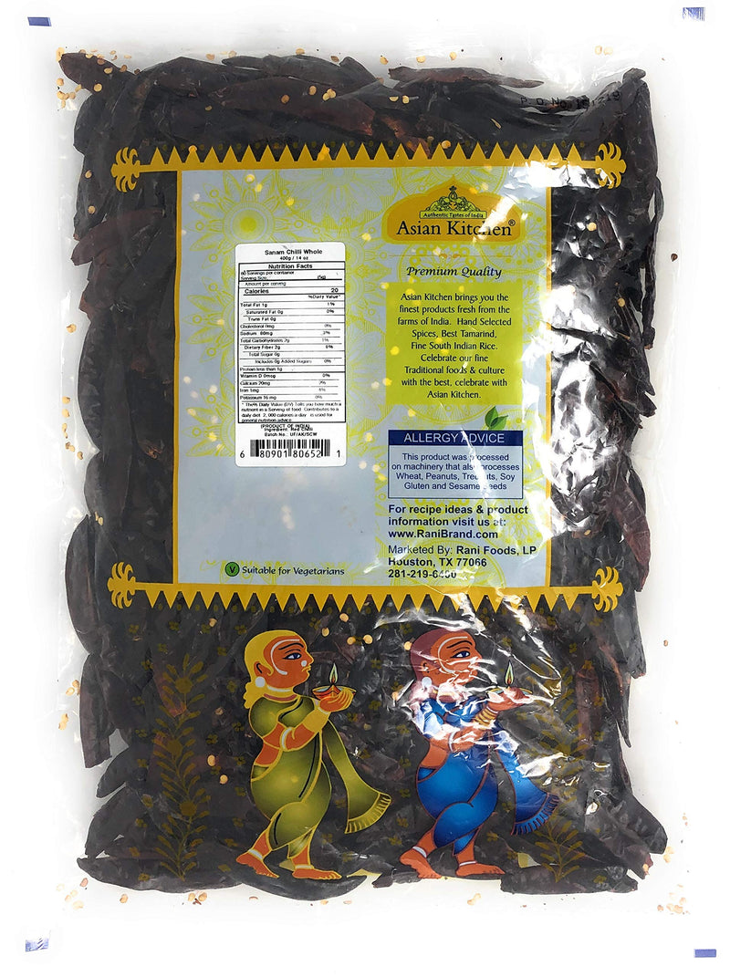 Asian Kitchen (By Rani Brand) Sanam Chilli Whole {3 Sizes Available}