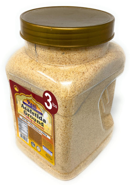 Rani Asafetida (Hing) Ground 48oz (3lbs) 1.36kg PET Jar ~ Natural | Salt Free | Vegan | NON-GMO | Best for Onion Garlic Substitute